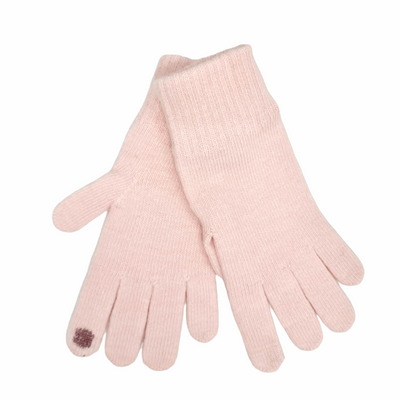 Рукавиці жіночі для сенсорних екранів M&J (ангора+вовна+ПА) рожевий One Size 4121 сенсор фото