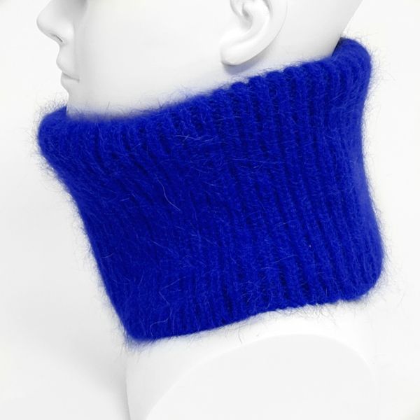Комплект жіночий зимовий ангоровий (шапка+бафф) ODYSSEY 56-58 см Синій 13592 - 13042 13592 - 13042 фото