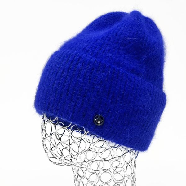 Комплект жіночий зимовий ангоровий (шапка+бафф) ODYSSEY 56-58 см Синій 13592 - 13042 13592 - 13042 фото