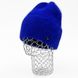 Комплект жіночий зимовий ангоровий (шапка+бафф) ODYSSEY 56-58 см Синій 13592 - 13042 13592 - 13042 фото 2