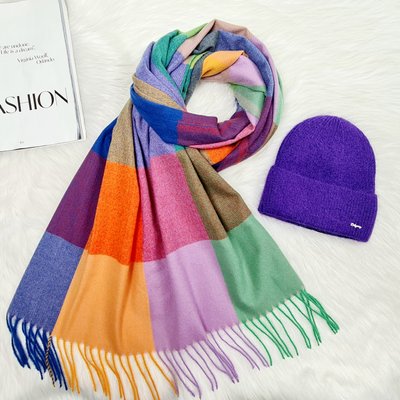 Комплект жіночий зимовий (шапка+шарф) ODYSSEY 56-58 см різнокольоровий 12835 - 1293 бристоль фото