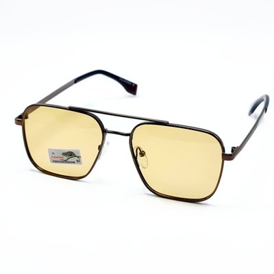 Сонцезахисні окуляри Жіночі Поляризаційні з фотохромною лінзою Polarized коричневий (259) 259 фото