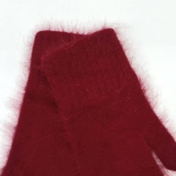 Комплект женский зимний из ангоры на флисе (шапка+бафф+перчатки) ODYSSEY 56-59 см Рубиновый 13879 - 13018 - 13879 - 13018 - 4190 фото