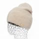 Шапка жіноча зимова (вовна+ПА) на флісі Odyssey 55-58 см Бежевий 13161 парика фото 2