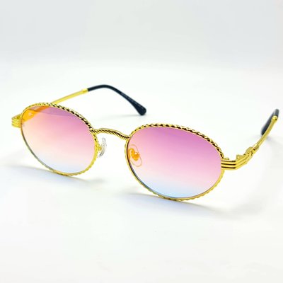 Сонцезахисні окуляри M&J Жіночі голограма рожевий (6014) 6014 фото