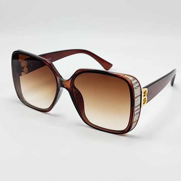 Сонцезахисні окуляри M&J Жіночі коричневий градієнт (7110) 7110 фото