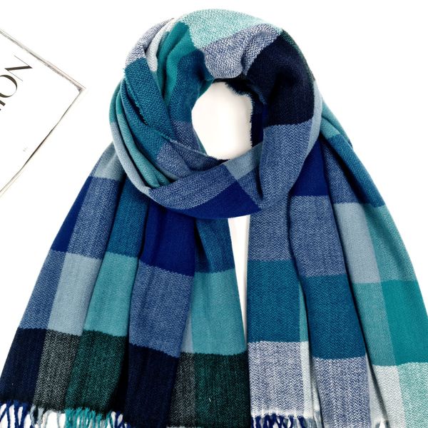 Комплект жіночий зимовий (шарф+рукавички) M&JJ One size джинс 8045 - 4216 8045 - 4216 фото