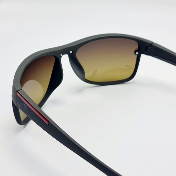 Сонцезахисні окуляри M&J Чоловічі Поляризаційні коричневий (889) 889 фото