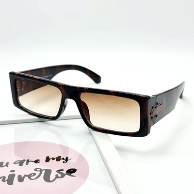 Сонцезахисні окуляри M&J Жіночі коричневий градієнт (7639) 7639 фото