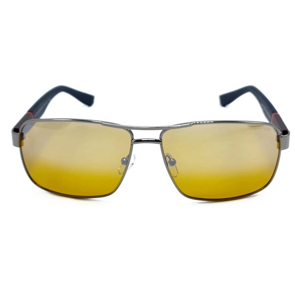 Сонцезахисні окуляри JAMES BROWNE Чоловічі Поляризаційні Антифара коричневий 3120 3120 фото