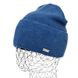 Шапка жіноча зимова (вовна+ПА) на флісі Odyssey 55-58 см Синій 13151 парика фото 2
