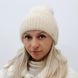 Комплект жіночий зимовий ангоровий (шапка+шарф+рукавиці) ODYSSEY 56-58 см різнокольоровий 12125 - 8008 - 4148 брюле фото 2