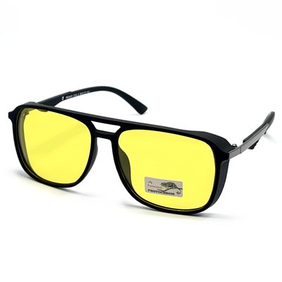 Сонцезахисні окуляри Чоловічі Поляризаційні з фотохромною лінзою Polarized жовтий (312) 312 фото