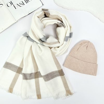 Комплект жіночий зимовий ангоровий (шапка+шарф) ODYSSEY 56-58 см різнокольоровий 12205 - 8131 бонсай фото