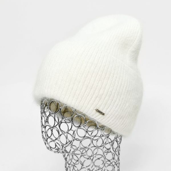 Комплект жіночий зимовий ангоровий на флісі (шапка+шарф+рукавички) ODYSSEY 55-58 см білий 12393 - 8131 - 4000 нильс фото