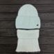 Комплект жіночий зимовий ангоровий на флісі (шапка+бафф) ODYSSEY 56-59 см М'ятний 13887 - 13053 13887 - 13053 фото 1