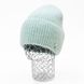Комплект жіночий зимовий ангоровий на флісі (шапка+бафф) ODYSSEY 56-59 см М'ятний 13887 - 13053 13887 - 13053 фото 3