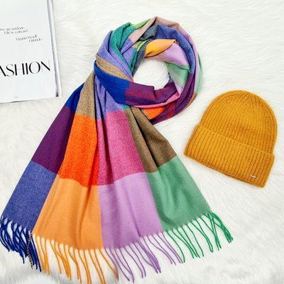 Комплект жіночий зимовий (шапка + шорф) ODYSSEY 55-58 см різнобарвний 12859 — 1293 френсис фото