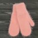 Комплект жіночий зимовий (шарф+рукавиці) M&JJ One size Пудровий 8027 - 4140 8027 - 4140 фото 2