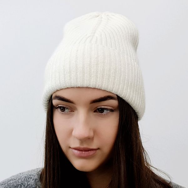 Комплект жіночий зимовий ангора з вовною (шапка+шарф) ODYSSEY 56-58 см білий 12630-8131 отрада фото