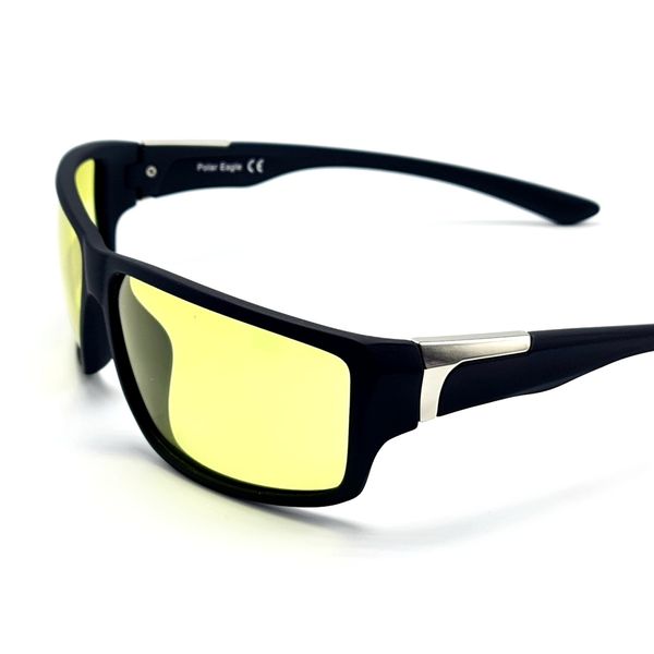 Сонцезахисні окуляри Чоловічі Поляризаційні з фотохромною лінзою Polarized жовтий (320) 320 фото