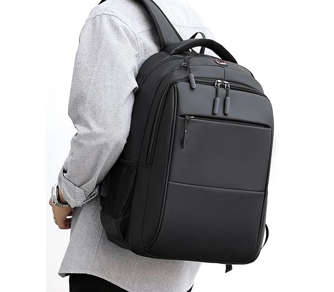 Рюкзак чоловічий M&J Оксфорд Чорний 45х30х19 см об'єм 25 л (2121) 2121 фото