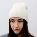 Комплект жіночий зимовий ангора з вовною (шапка+шарф) ODYSSEY 56-58 см білий 12630-8131 отрада фото 2