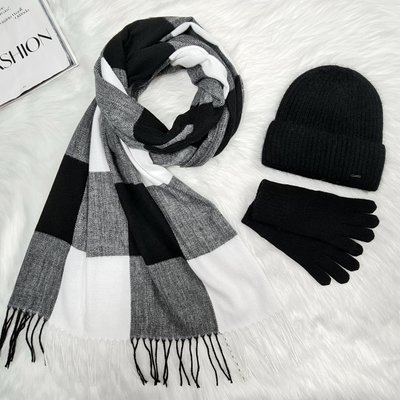 Комплект жіночий зимовий ангоровий на флісі (шапка+шарф+рукавички) ODYSSEY 55-58 см різнокольоровий 12856 - 1119 - 4062 френсис фото