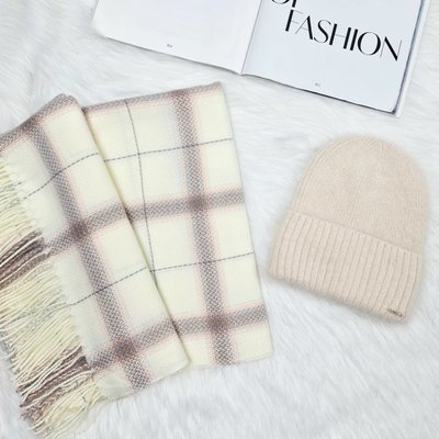 Комплект жіночий зимовий (шапка+шарф) ODYSSEY 55-58 см різнокольоровий 12125 - 8008 брюле фото
