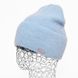 Шапка жіноча зимова (вовна+ПА) на флісі Odyssey 55-58 см Блакитний 13149 парика фото 2