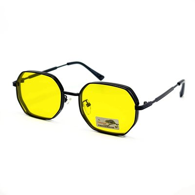 Сонцезахисні окуляри Жіночі Поляризаційні з фотохромною лінзою Polarized желтый (348) 348-1 фото