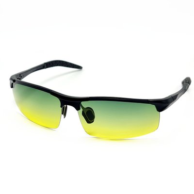 Сонцезахисні окуляри M&J Чоловічі Поляризаційні жовто-зелений (2122) 2122-1 фото