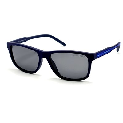 Сонцезахисні окуляри Greywolf Чоловічі Поляризаційні синій (3419) 3419 фото