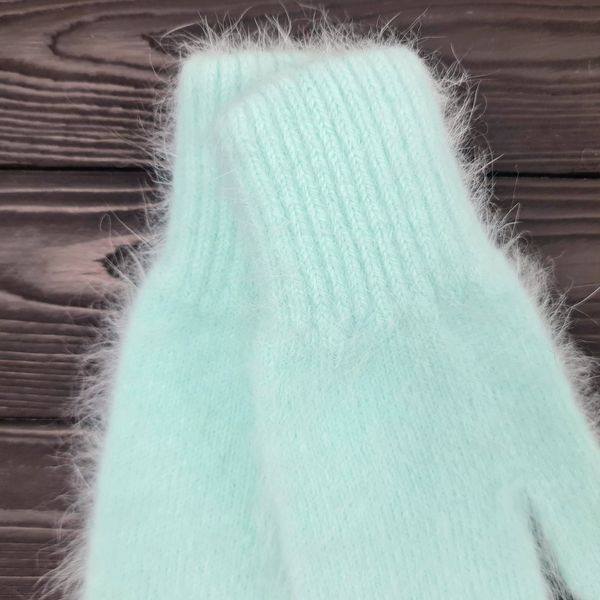 Комплект жіночий зимовий (шарф+рукавиці) M&JJ One size м'ятний 1142 - 4139 1142 - 4139 фото