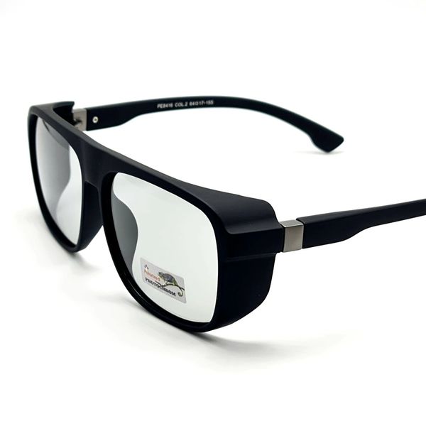 Сонцезахисні окуляри Чоловічі Поляризаційні з фотохромною лінзою Polarized сірий (333) 333 фото