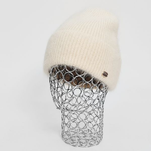 Комплект жіночий зимовий ангоровий на флісі (шапка+шарф+рукавиці) ODYSSEY 56-58 см різнокольоровий 12999 - 8008 - 4148 латина фото