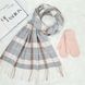 Комплект жіночий зимовий (шарф+рукавиці) M&JJ One size Сірий + пудровий 8029 - 4141 8029 - 4141 фото 1