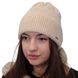 Комплект жіночий зимовий ангора з вовною на флісі (шапка+шарф) ODYSSEY 56-58 см різнокольоровий 12700 - 8008 джейд фото 4