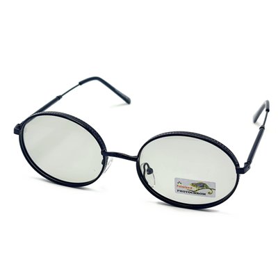 Солнцезащитные очки женские поляризационные с фотохромной линзой Polarized серый (344) 344-1 фото