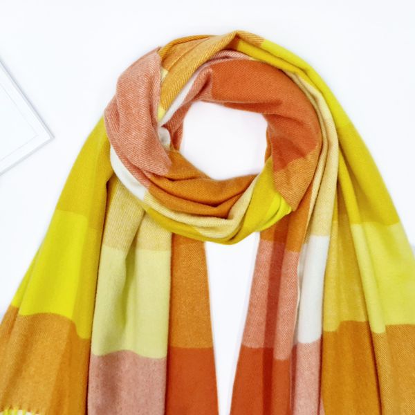 Комплект жіночий зимовий (шарф+рукавички) M&JJ One size помаранчевий 1136- 4198 1136- 4198 фото