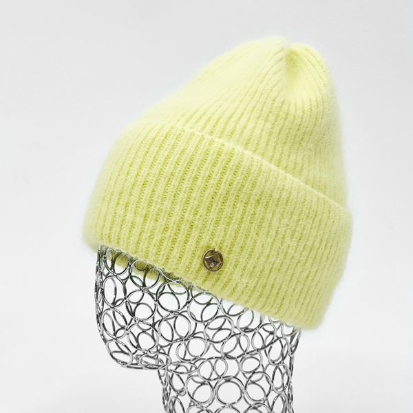 Комплект жіночий зимовий ангоровий (шапка+бафф) ODYSSEY 56-58 см Жовтий 13804 - 13080 13804 - 13080 фото