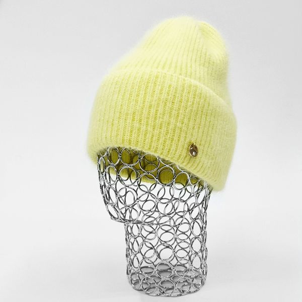 Комплект жіночий зимовий ангоровий (шапка+бафф) ODYSSEY 56-58 см Жовтий 13804 - 13080 13804 - 13080 фото