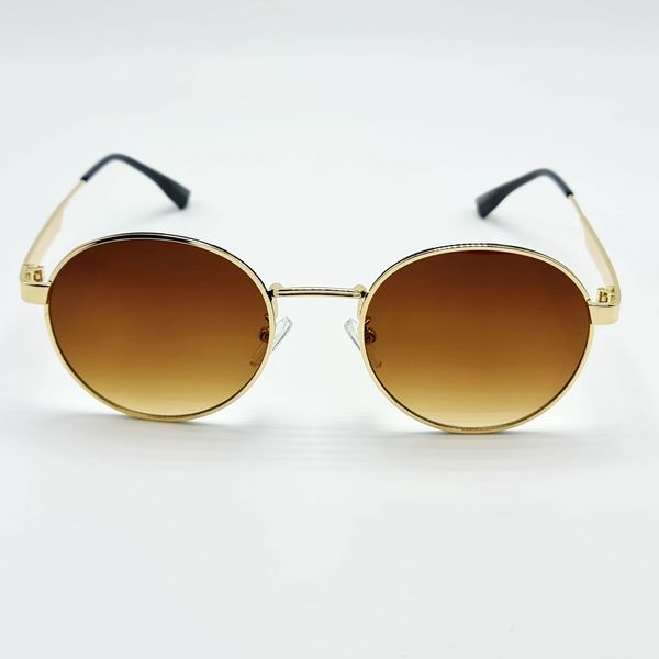 Сонцезахисні окуляри M&J Жіночі коричневий градієнт (7050) 7050 фото