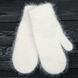 Комплект жіночий зимовий ангоровий на флісі (шапка+шарф+рукавиці) ODYSSEY 56-58 см білий 12825 - 8131 - 4122 бристоль фото 10