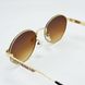 Сонцезахисні окуляри M&J Жіночі коричневий градієнт (7050) 7050 фото 5