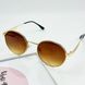 Сонцезахисні окуляри M&J Жіночі коричневий градієнт (7050) 7050 фото 1
