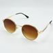 Сонцезахисні окуляри M&J Жіночі коричневий градієнт (7050) 7050 фото 2