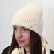 Комплект жіночий зимовий ангоровий (шапка + шорф + кавовики) ODYSSEY 56-58 см різнобарвний 12874 — 8008 — 4148 френсис комплект фото 3