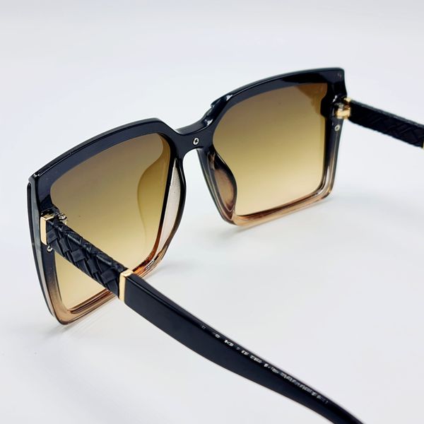 Сонцезахисні окуляри M&J Жіночі коричневий градієнт (7538) 7538 фото