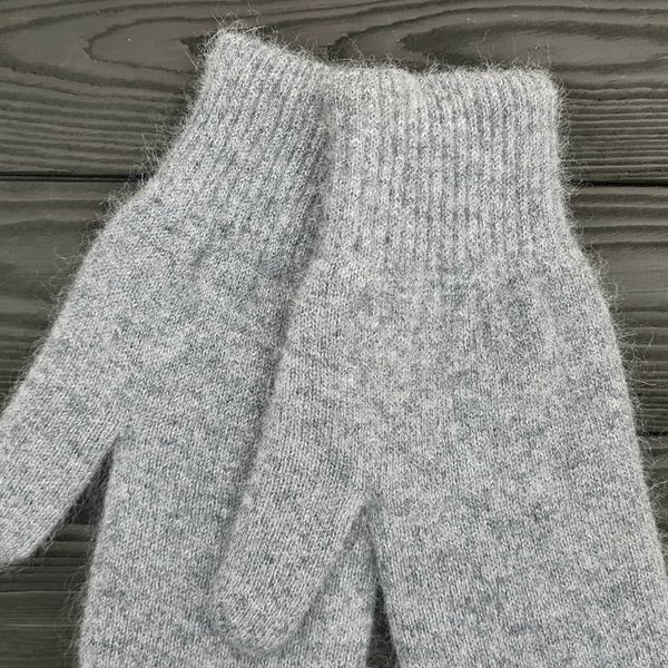 Комплект жіночий зимовий (шарф+рукавиці) M&JJ One size Сірий + чорний 8064 - 4098 8064 - 4098 фото